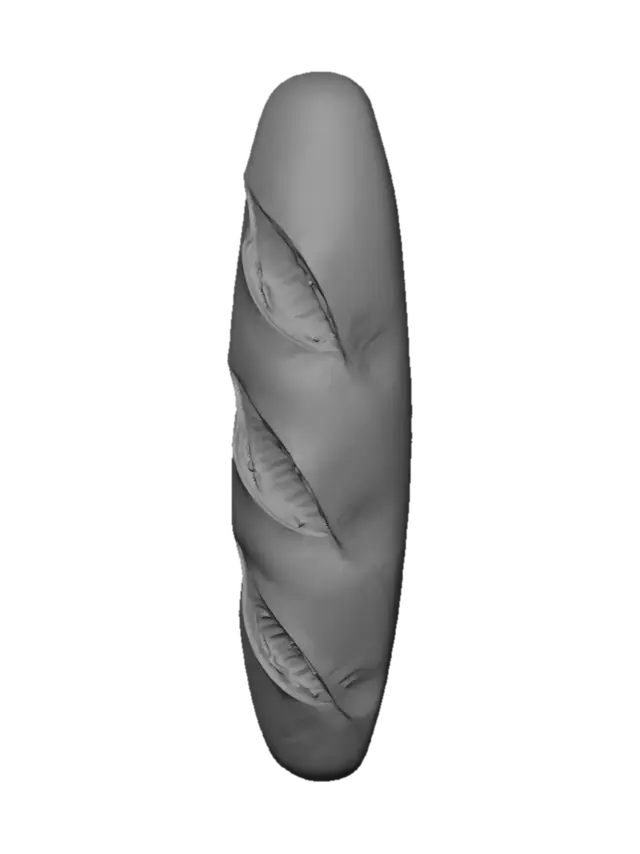 3D model for Crusty Baguette