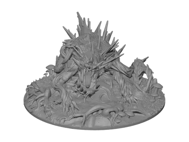 3D model for Molten Bramble Behemoth