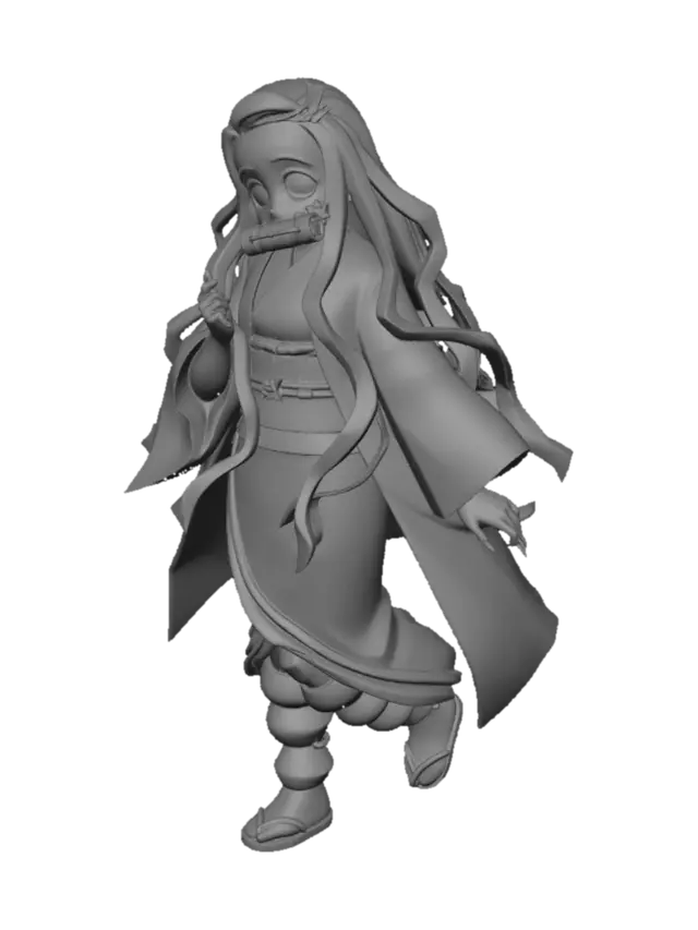 3D model for Nezuko Kamado