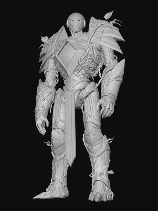 3D model for Verdant Sentinel
