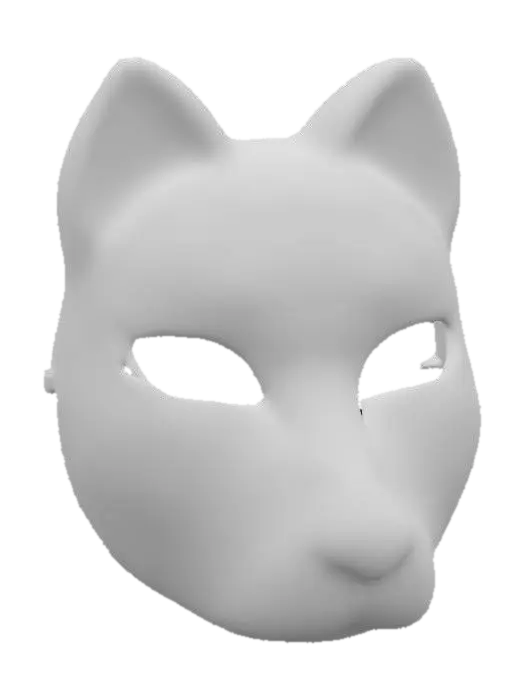3D model for Kitsune Fox Mask
