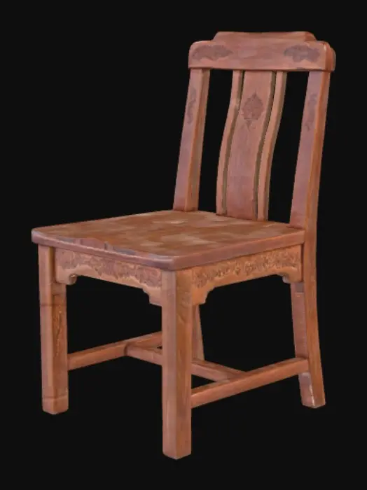 3D model for Rustic Elegance Chair