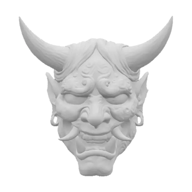 3D model for Demon Mask Oni
