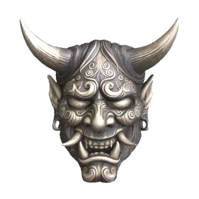 3D model for Demon Mask Oni