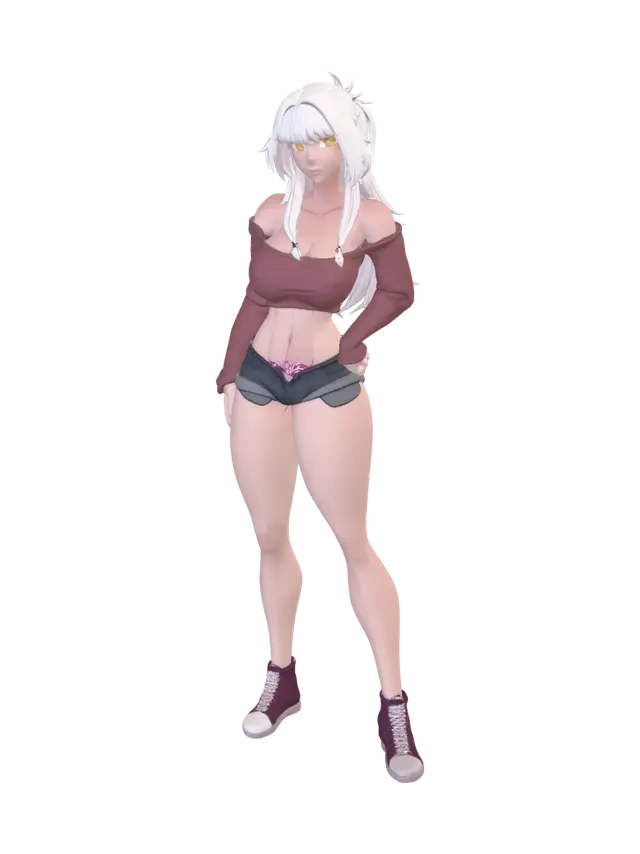Nova Star - Shader 3D model, vytvořený pomocí AI