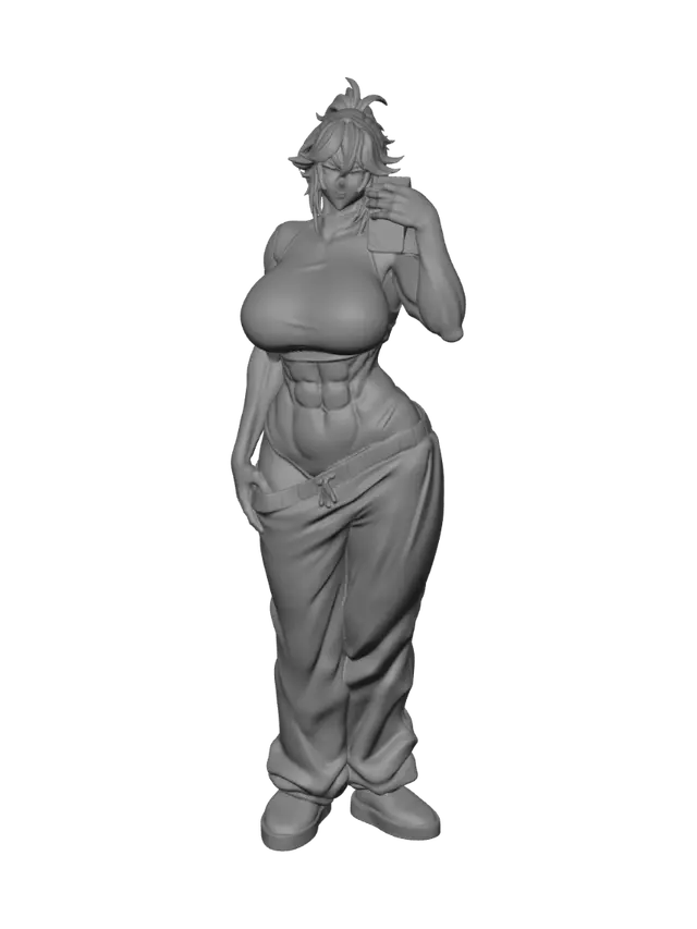 3D model for Musclebound Selfie