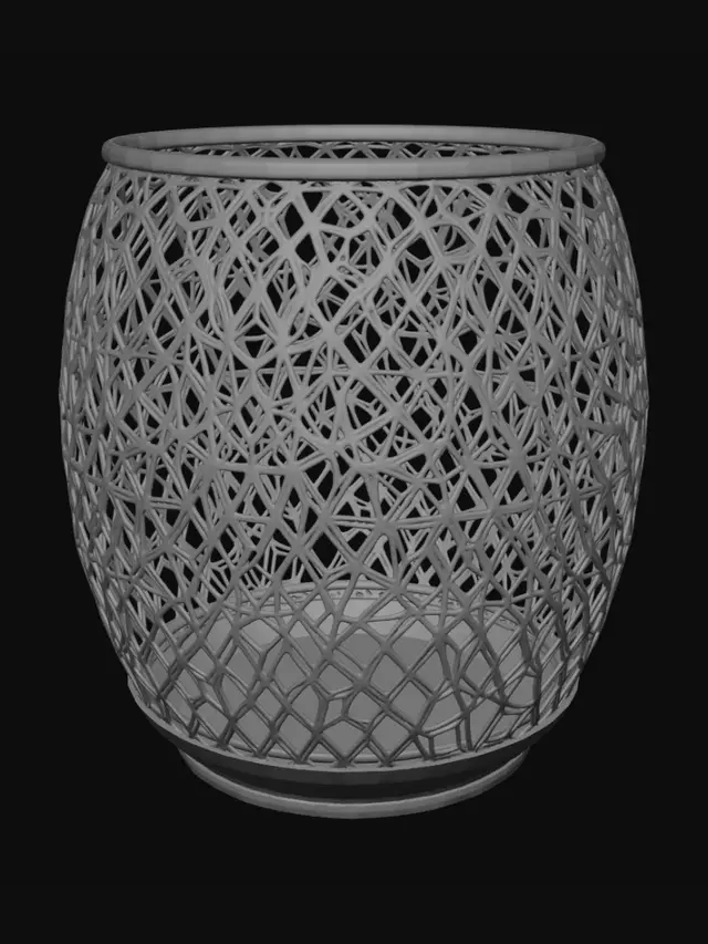 3D model for Mesh Cylinder