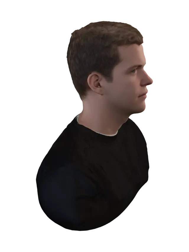 greg - Note 3D-model, gegenereerd door AI