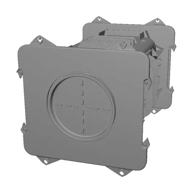 3D model for Circular dial in square enclosure diagram 419mm