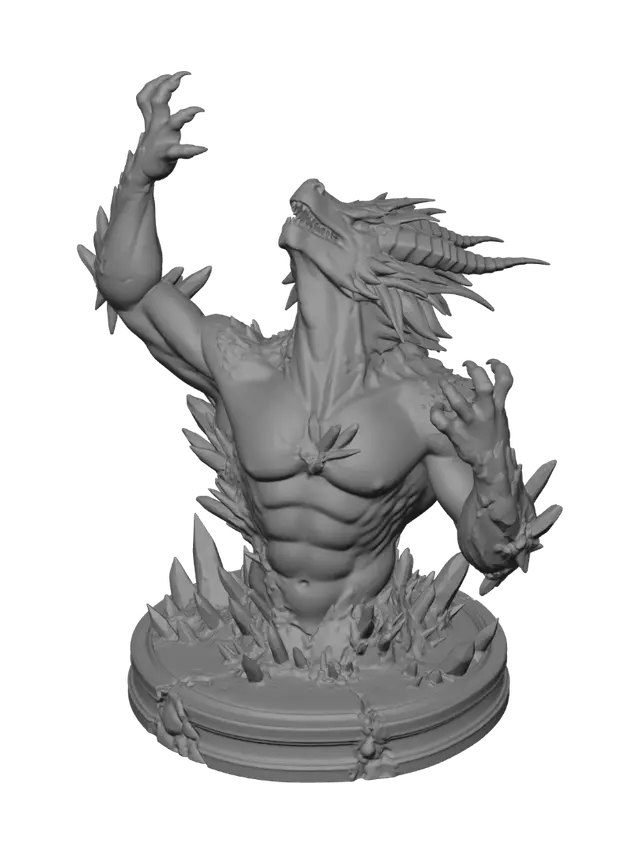 3D model for Icebound Colossus