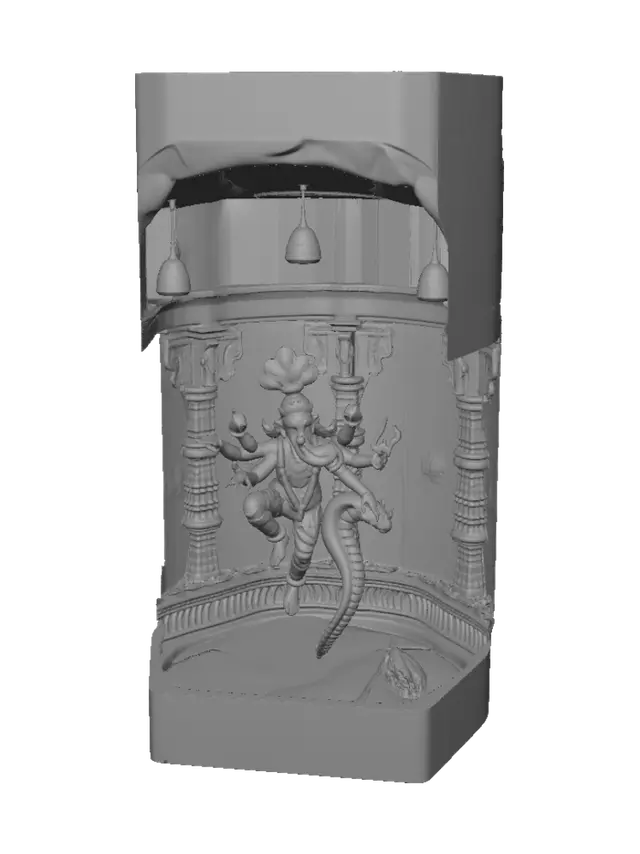 3D model for Cosmic Dance of Lord Ganesha