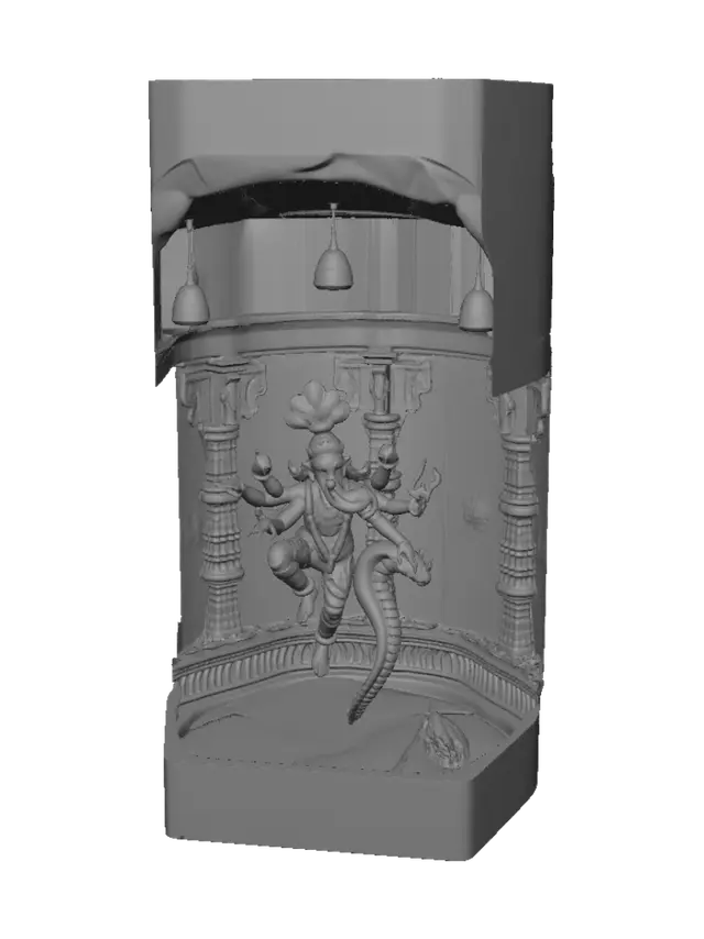 3D model for Cosmic Dance of Lord Ganesha