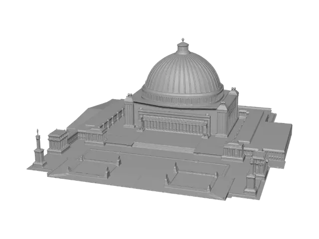3D model for Grand Capitol Dome