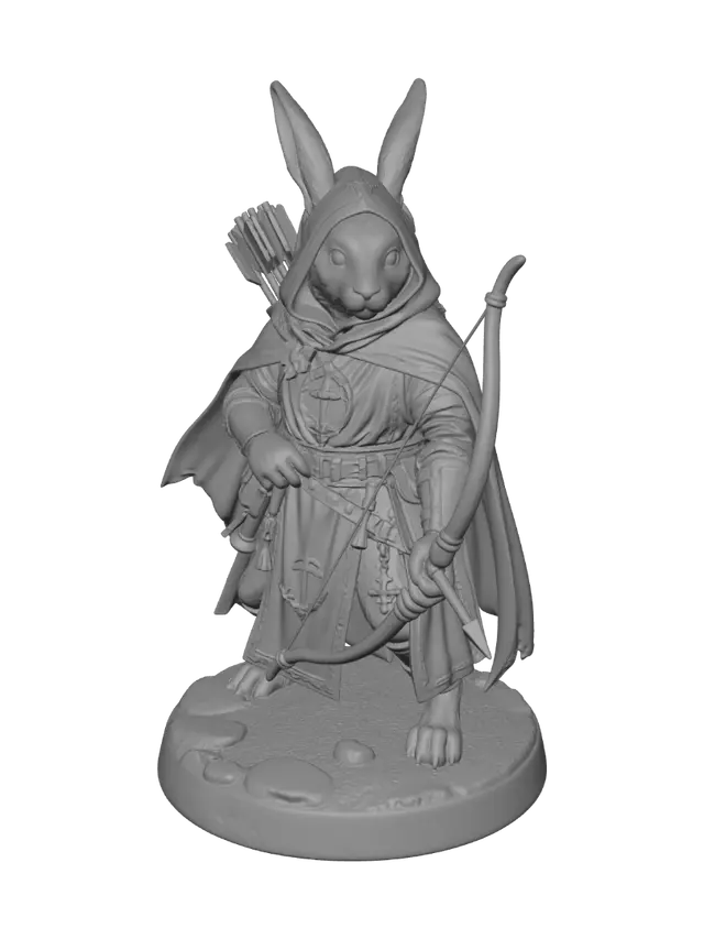 3D model for Ivory Cloak Archer