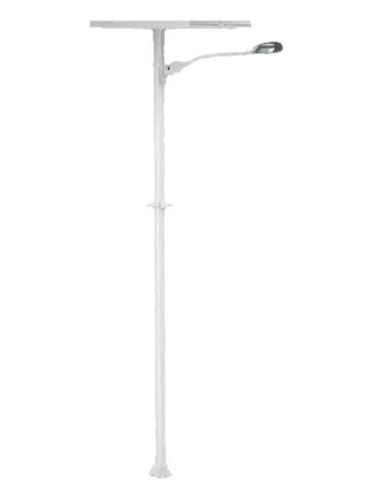 Modello 3D Solar Streetlight, generato dall’IA