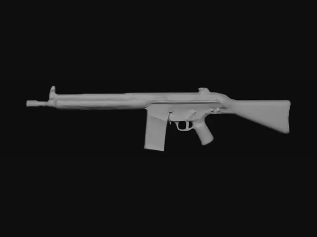 3D model for Iranian Kalashnikov