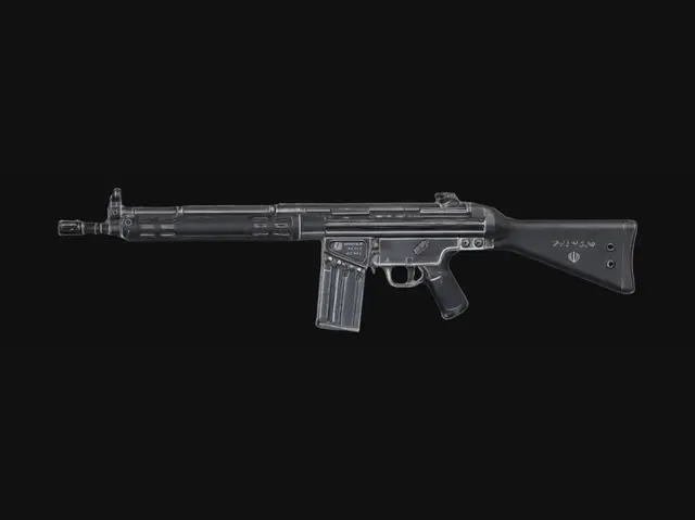3D model for Iranian Kalashnikov