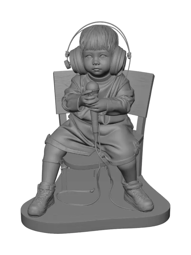 3D model for Tiny Karaoke Star
