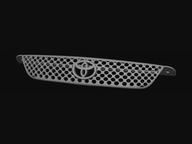3D model for Toyota emblem grille