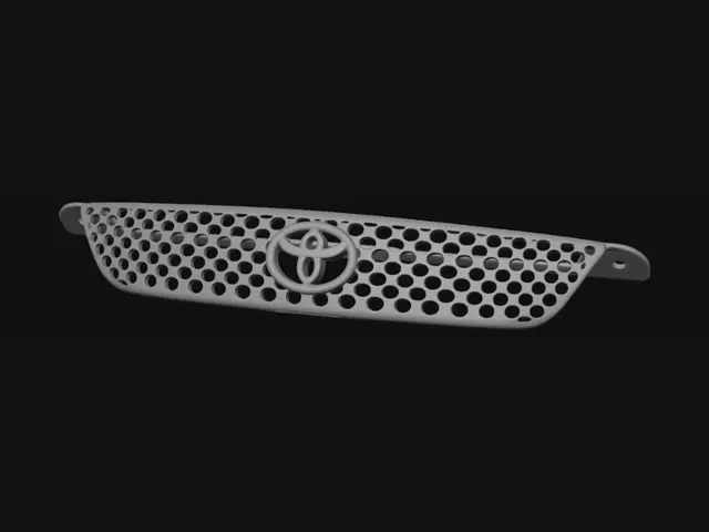 3D model for Toyota emblem grille