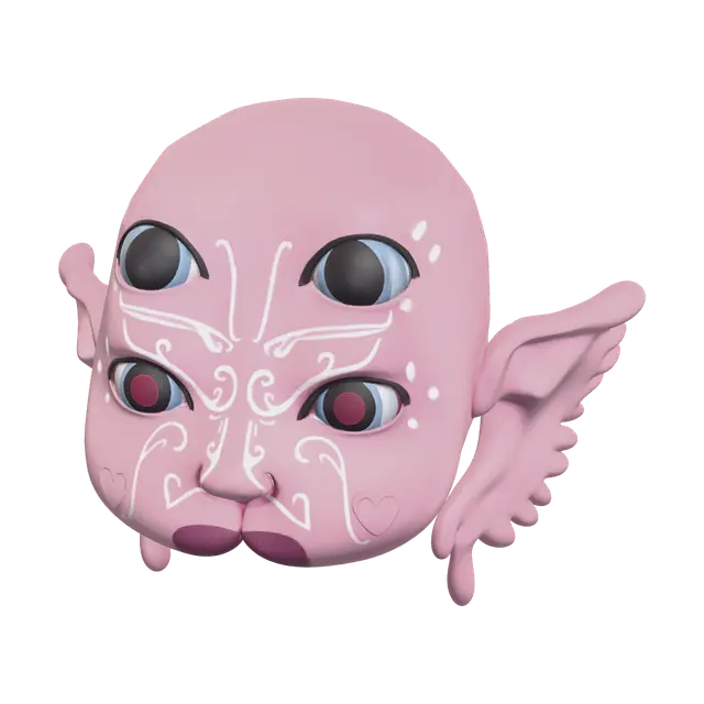 3D model for Fantasy Melanie Martinez Mask