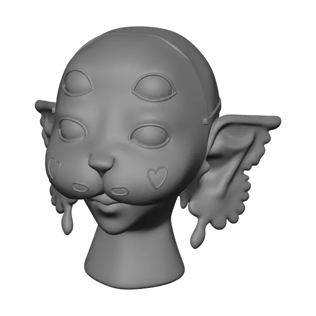 3D model for Ornate Melanie Martinez Mask