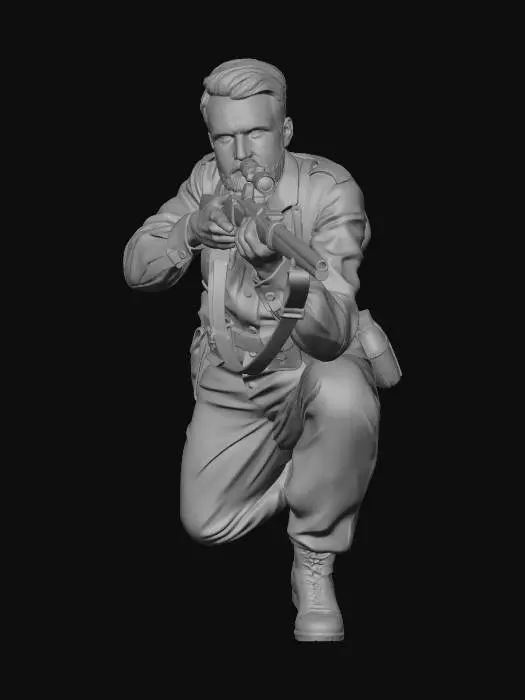 3D model for Sniper in the Ruins