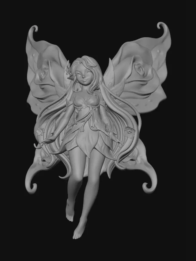3D model for Pastel Petal Fairy