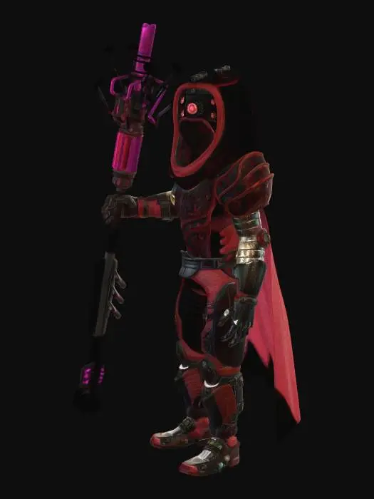3D model for Crimson Entity
