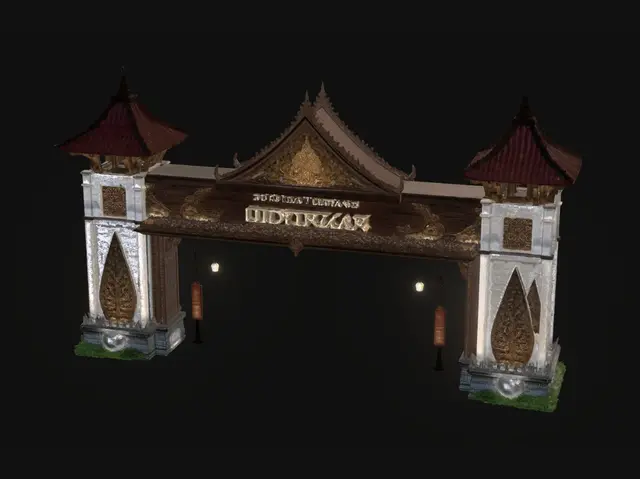 3D model for Selamat Datang di Puncak