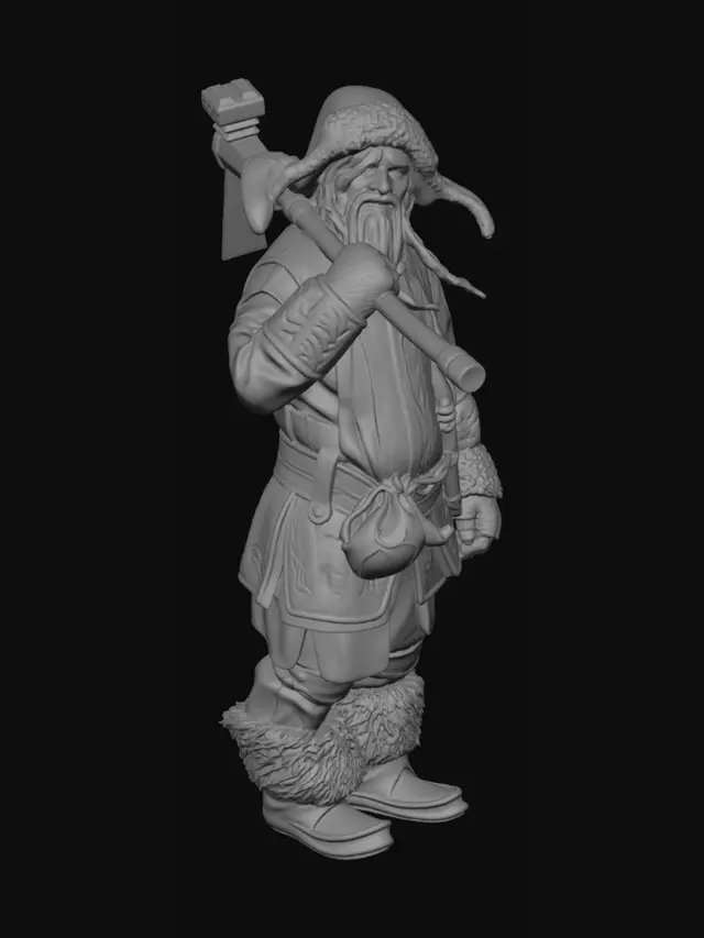 3D model for Frosthammer Wanderer