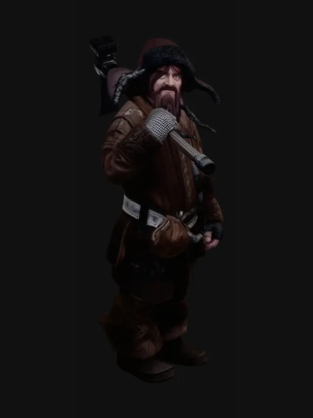3D model for Frosthammer Wanderer