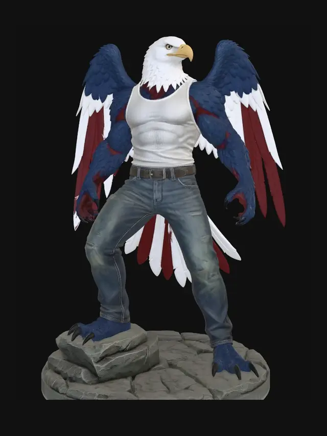3D model for Mr America