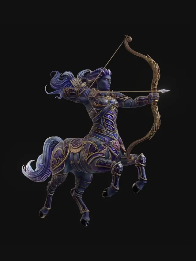 3D model for Celestial Archer