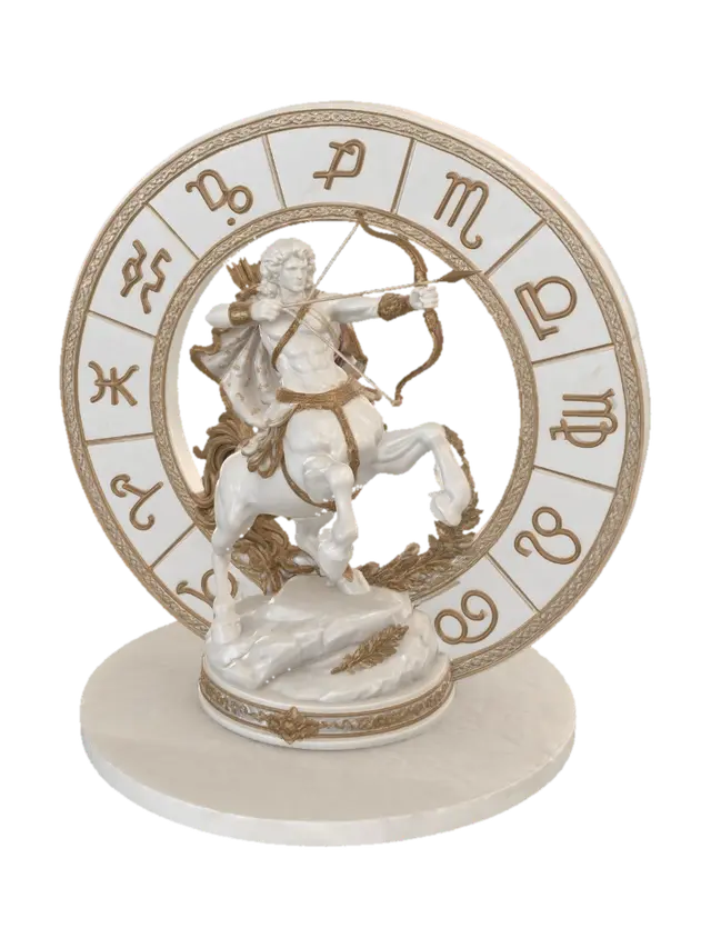 Archer of the Zodiac - Constellation 3D model, vytvořený pomocí AI