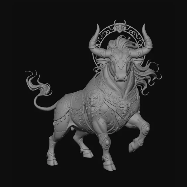 3D model for Astral Minotaur