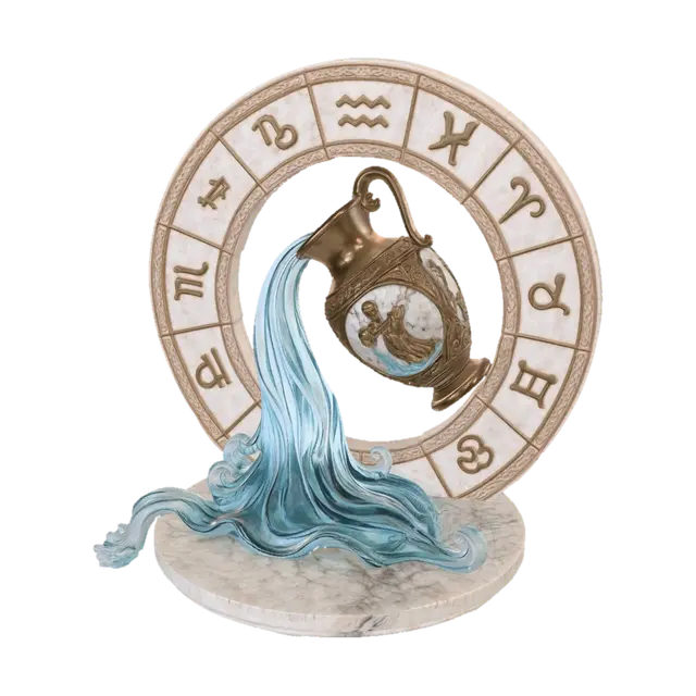 Aquarius - Odin 3D model, vytvořený pomocí AI