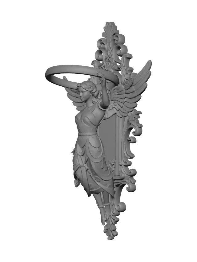 3D model for Gilded Halo Angel