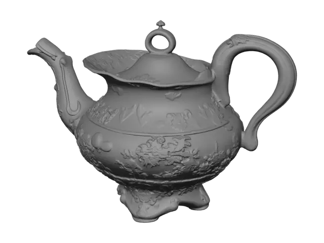 3D model for Azure Blossom Teapot