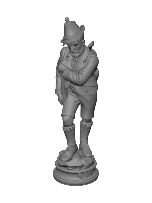 3D model for Alpine Wanderer