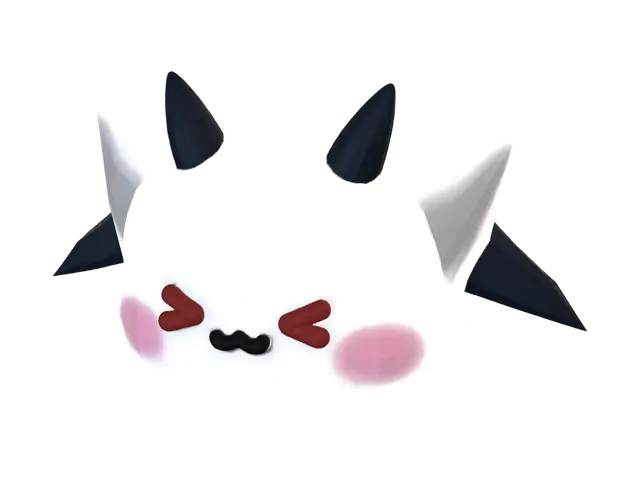 3D model for Kawaii Demon Head