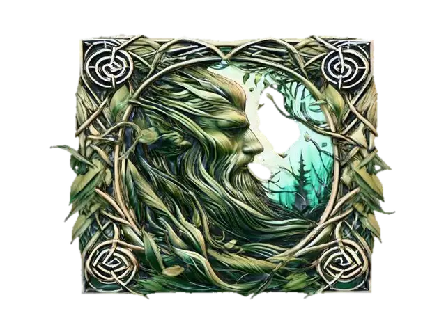 greenman 28 3D model, vytvořený pomocí AI