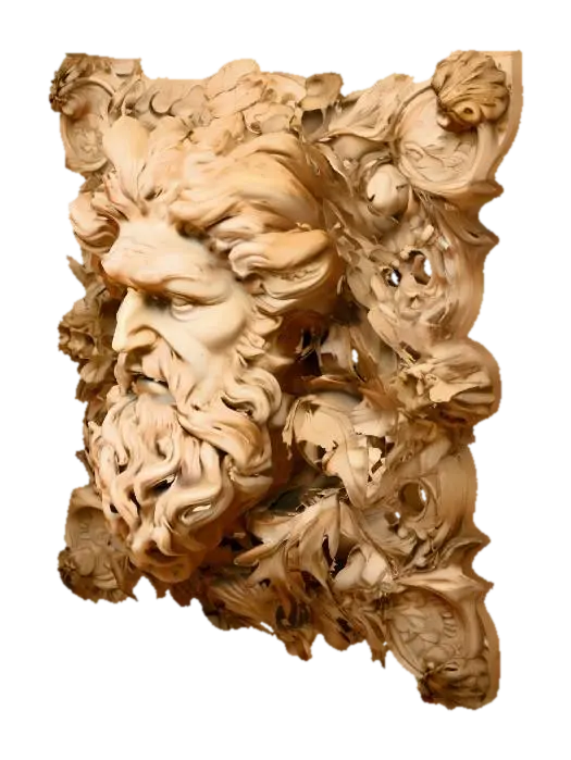 greenman 22 3D model, vytvořený pomocí AI