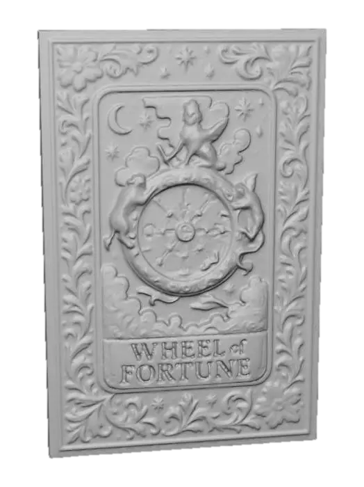 3D model for WHEEL OF FORTUNE