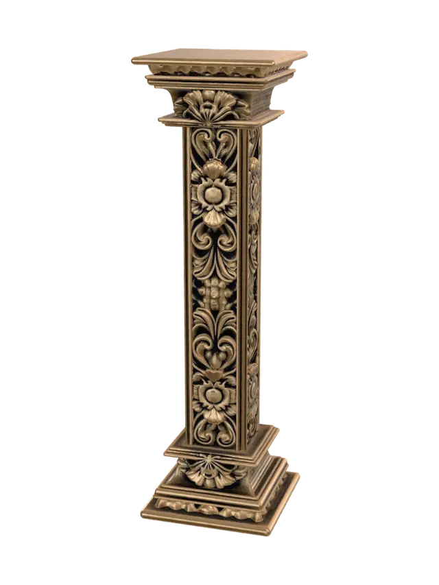 3D model for Gilded Ornate Column