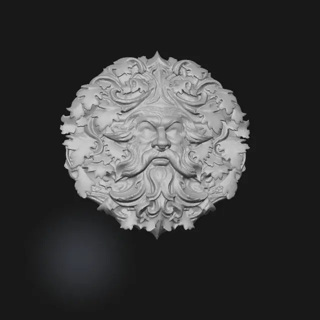 3D model for forest wise man 4