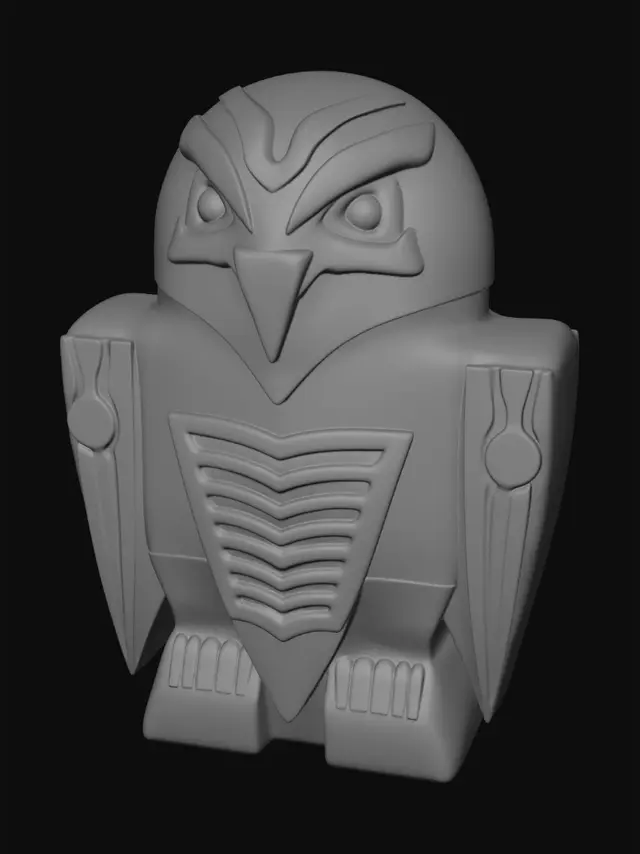 3D model for Kaleidoscope Owl