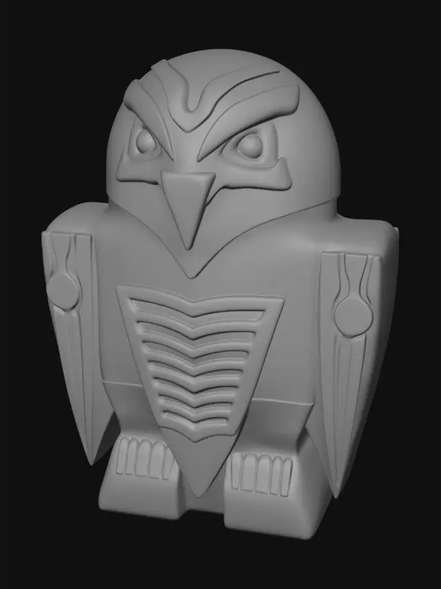 3D model for Kaleidoscope Owl