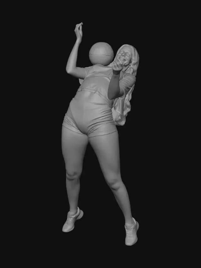 3D model for Balancing on a Ball