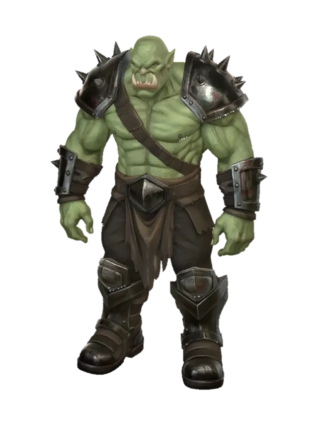 3D model for Iron-Shoulder Orc